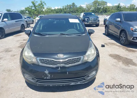 2013 Kia Rio Ex из США, поврежденный, VIN KNADN4A32D6119638